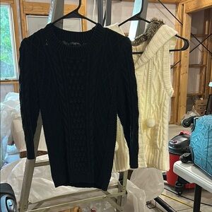 Black Crew Neck Sweater